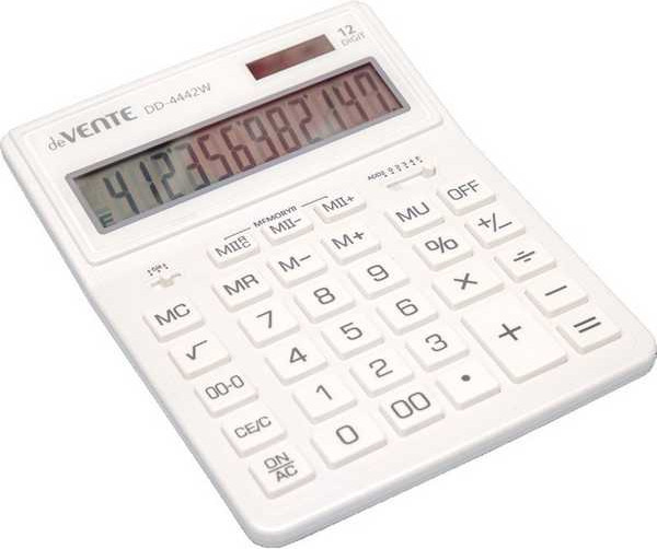 Калькулятор deVente DD-4442W / 4031320 - фото