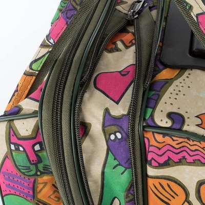 Сумка дорожная Mr.Bag Коты / 143-2452-CLR