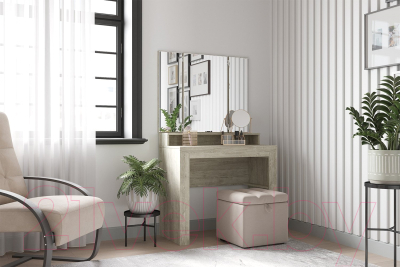 Туалетный столик с зеркалом Мебельград Соренто