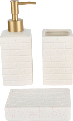 Набор аксессуаров для ванной Arya Cleo / 8680943228895 - фото