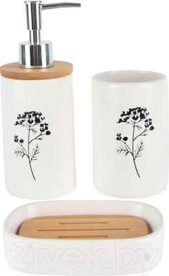 Набор аксессуаров для ванной Arya Tree / 8680943228963 - фото