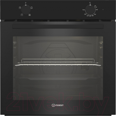 Электрический духовой шкаф Indesit IFE 2420 BL - фото