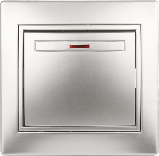 Выключатель INTRO Plano 1-102-03 / Б0053731 - фото