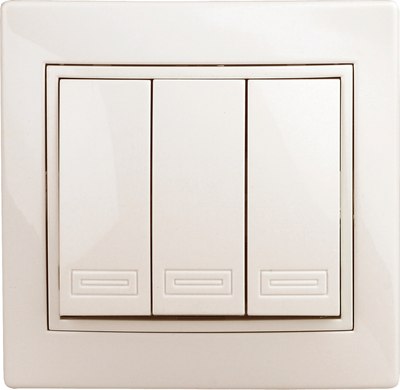 Выключатель INTRO Plano 1-106-02 / Б0053789 - фото