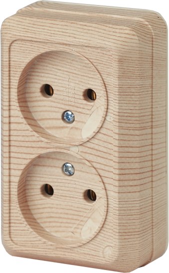 Розетка INTRO Quadro 2-203-11 / Б0053798 - фото