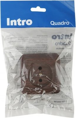 Розетка INTRO Quadro 2-201-10 / Б0053779