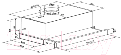 Вытяжка телескопическая Maunfeld Clyde 50