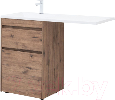 Тумба с умывальником Aquanet Токио 120 L / 335587 - фото