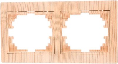 Рамка для выключателей и розеток INTRO Plano 1-502-11 / Б0030097 - фото