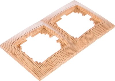 Рамка для выключателей и розеток INTRO Plano 1-502-11 / Б0030097