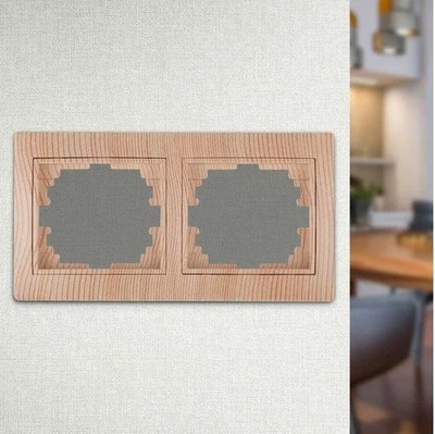 Рамка для выключателей и розеток INTRO Plano 1-502-11 / Б0030097