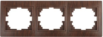 Рамка для выключателей и розеток INTRO Plano 1-503-10 / Б0030100 - фото