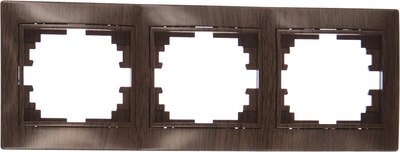 Рамка для выключателей и розеток INTRO Plano 1-503-10 / Б0030100
