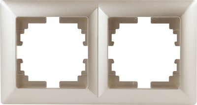 Рамка для выключателей и розеток INTRO Solo 4-502-04 / Б0043413 - фото
