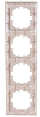 Рамка для выключателей и розеток INTRO Solo 4-504-04 / Б0043427