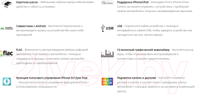 Бездисковая автомагнитола Pioneer DMH-A345BT 