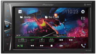 Бездисковая автомагнитола Pioneer DMH-G225BT