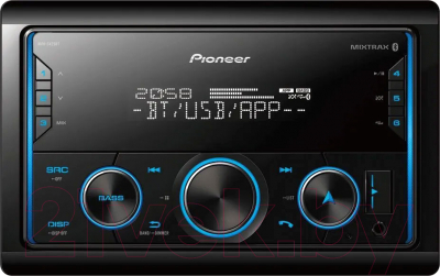 Бездисковая автомагнитола Pioneer MVH-S425BT - фото