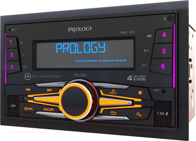 Бездисковая автомагнитола Prology PRM-120 - фото