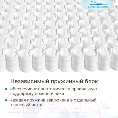 Матрас Seven Dreams Classic Hard EVS500 415129 (120x190)