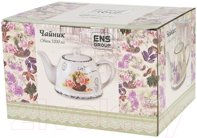 Заварочный чайник Nouvelle Целебная гортензия / 1750083 