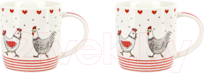 Набор кружек Nouvelle Курочки / 1620143-1-Н2  - фото