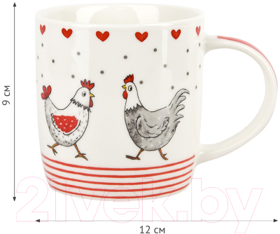 Набор кружек Nouvelle Курочки / 1620143-1-Н2 