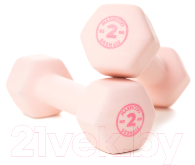 Гантель Maxiscoo Fit 2кг / MSF-LU-220723-2-PN