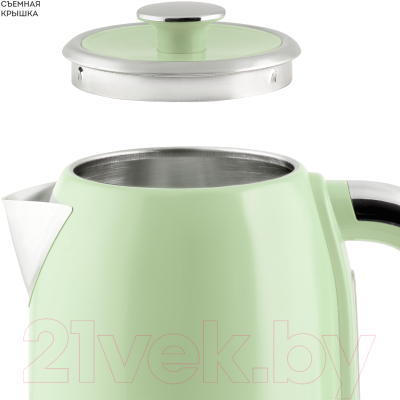 Электрочайник Galaxy Line GL 0344 (райская олива)