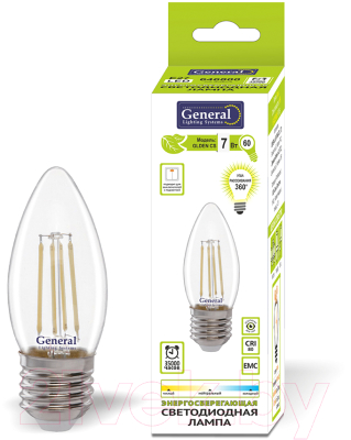 Лампа General Lighting GLDEN-CS-7-230-E27-4500 / 646800