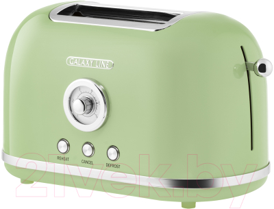 Тостер Galaxy Line GL 2911 (райская олива) - фото