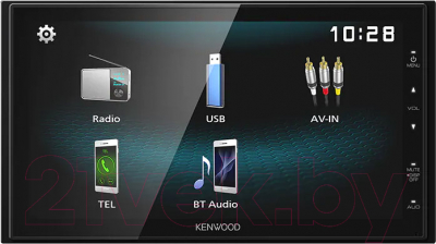 Бездисковая автомагнитола Kenwood DMX1025BT - фото