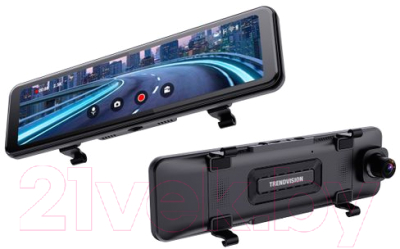Видеорегистратор-зеркало TrendVision CarPlay Mirror (черный)
