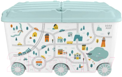 Ящик для хранения Пластишка Путешествие / 43138513152  - фото