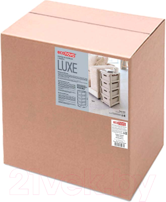 Комод пластиковый Econova Luxe / 43324671170 
