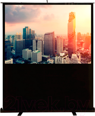 Проекционный экран Cactus Floor Compact Expert CS-PSFLCE (102x180) - фото