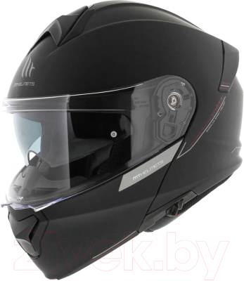 Мотошлем MT Helmets Genesis SV Solid A1 (M, матовый черный)