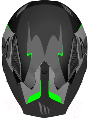 Мотошлем MT Helmets Streetfighter Sv S Flame (XL, матовый)