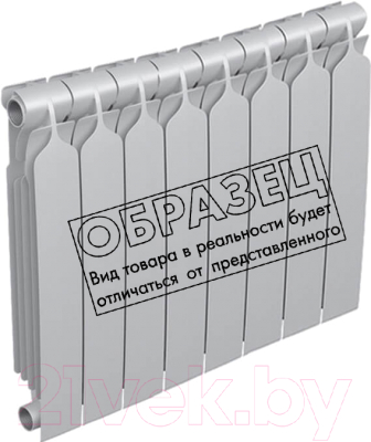 Радиатор биметаллический BiLux Plus R500 - фото