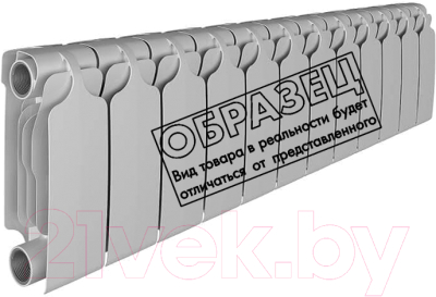 Радиатор биметаллический BiLux Plus R200 - фото