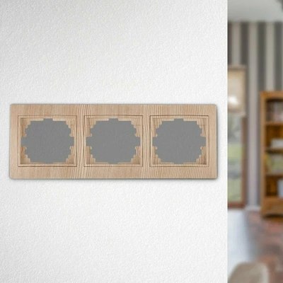 Рамка для выключателей и розеток INTRO Plano 1-503-11 / Б0030101