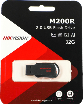 USB flash накопитель Hikvision USB2.0 32GB / HS-USB-M200R/32G