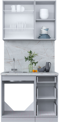 Кухонный гарнитур Интерлиния Мила Пластик 1.0 А