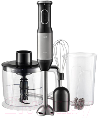 Блендер погружной BQ HB62PS (стальной/черный) - фото