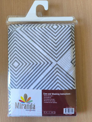 Шторка-занавеска для ванны Miranda Ibiza Black