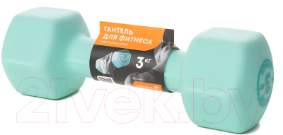Гантель Maxiscoo Fit 3кг / MSF-LU-220723-3-MN