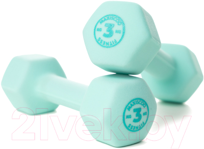 Гантель Maxiscoo Fit 3кг / MSF-LU-220723-3-MN