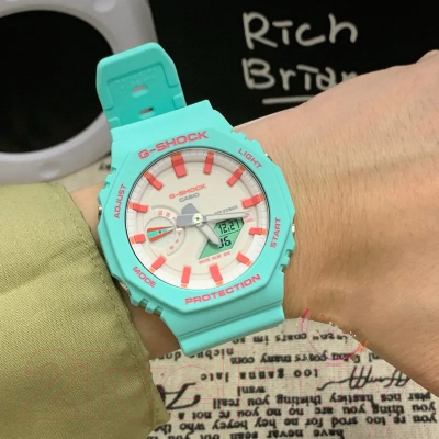 Часы наручные мужские Casio GA-2100RB-3A