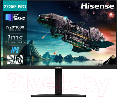 Монитор Hisense 27G5F-PRO - фото