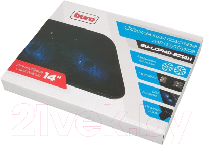 Подставка для ноутбука Buro BU-LCP140-B214H 